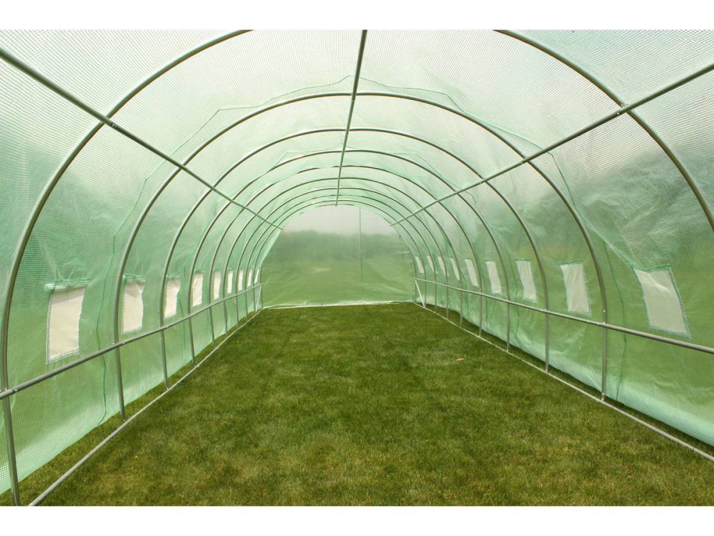 Tunnelgewächshaus für den Garten "Althea" - 30 m² - 10 x 3 x 2 m