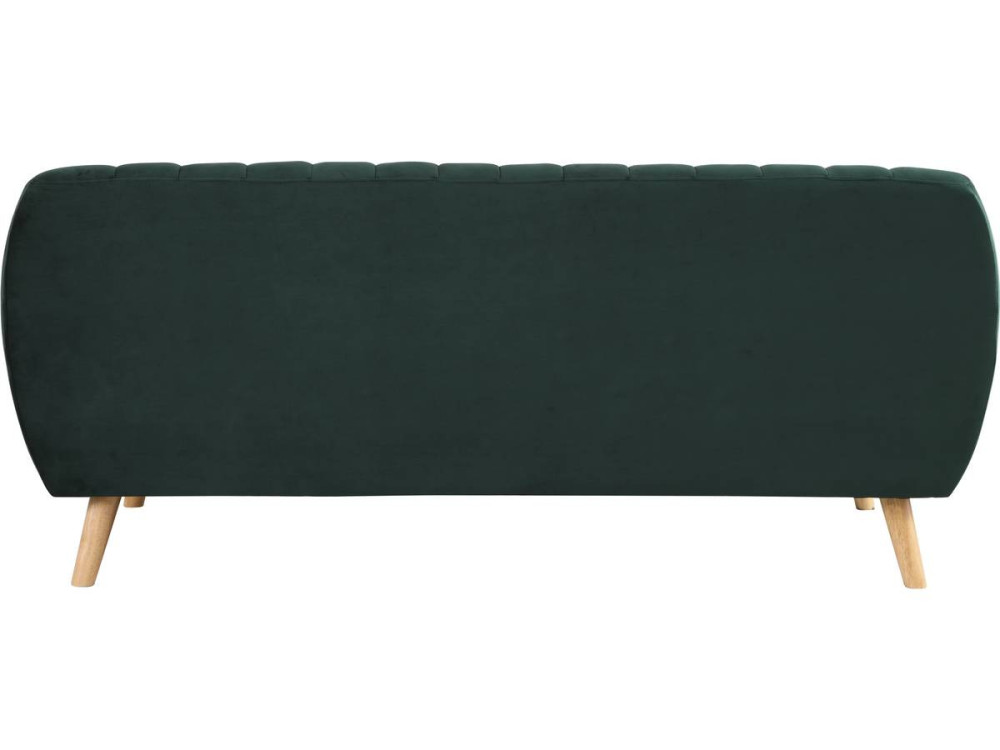 Sofa aus Samt "Jarvis" im skandinavischen Stil