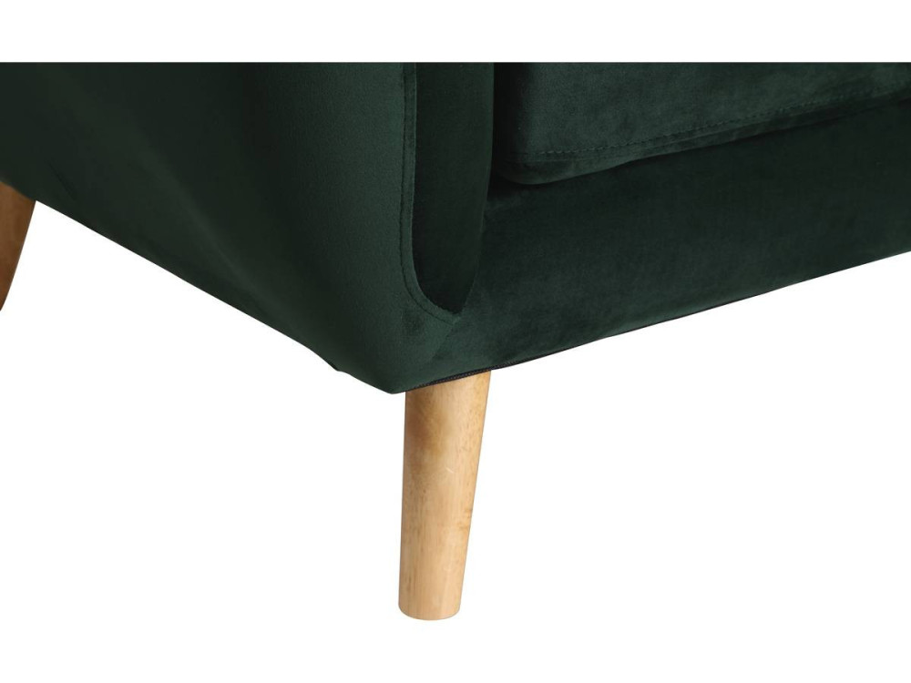 Sofa aus Samt "Jarvis" im skandinavischen Stil