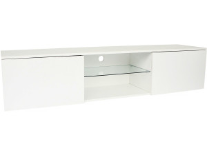 TV-Möbel "Louna" - 165 x 40 x 35 cm - Weiß
