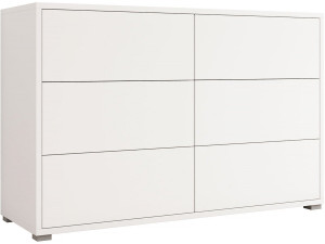 Kommode - "Gesita" - 120 x 73 x 41 cm - Weiß