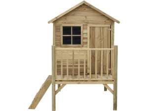 Spielhaus aus Holz mit Rutsche "Tomek". 2