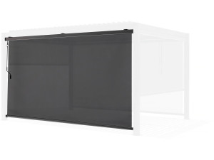 Store enrouleur pour Pergola - 370 x 204 cm - Anthracite