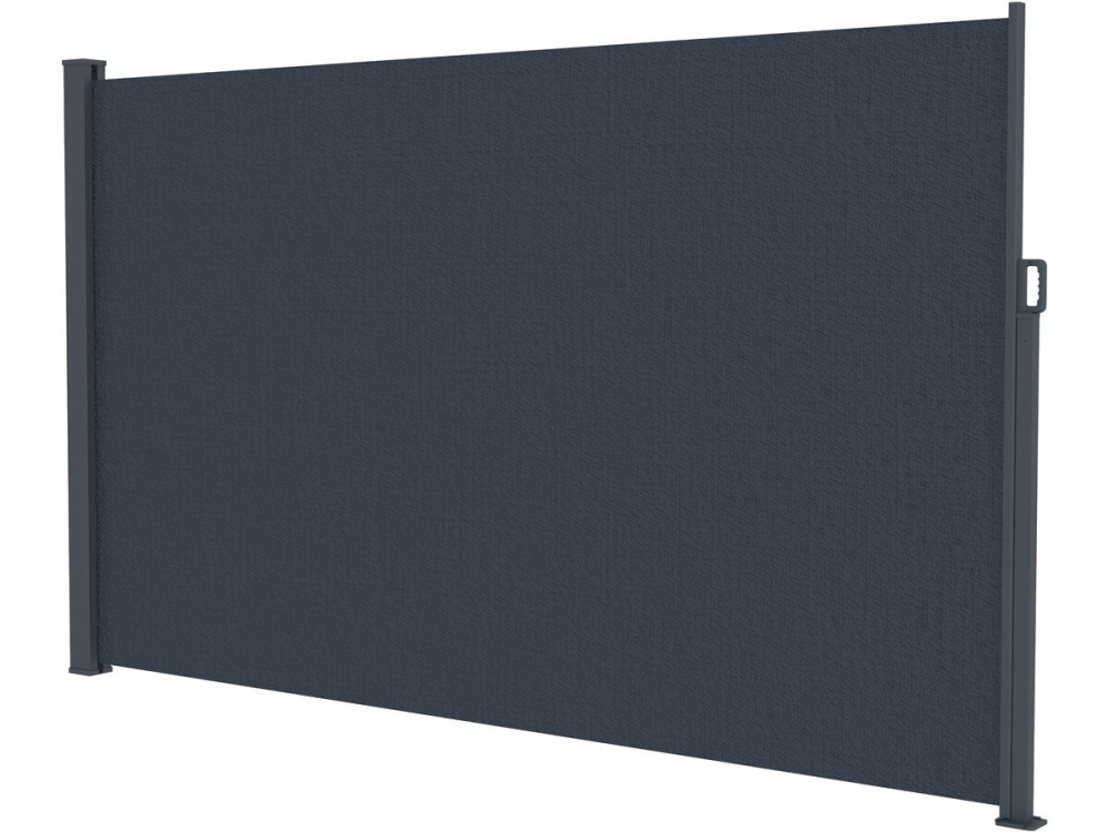 Einziehbarer Paravent für den Außenbereich - 300 x 180 cm - Grau