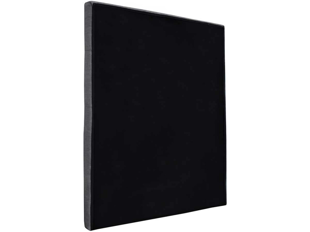 Gepolstertes Kopfteil " Déco " aus Stoff - 99 cm - Grau