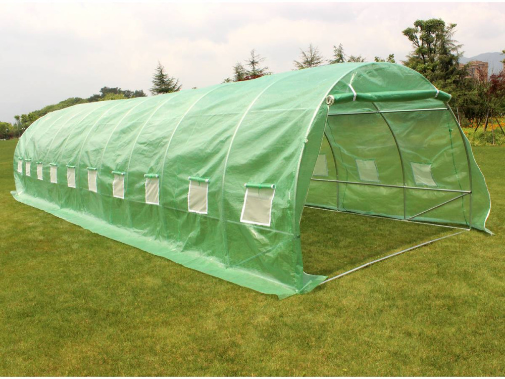 Tunnelgewächshaus für den Garten "Althea" - 30 m² - 10 x 3 x 2 m