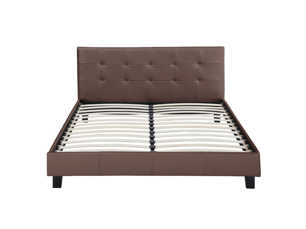 Bett "Julia" - 140 x 190 cm - Braun