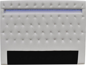 Kopteil "Déco" mit LED - 169 cm - Weiß