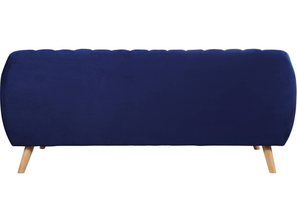 Sofa aus Samt "Jarvis" im skandinavischen Stil