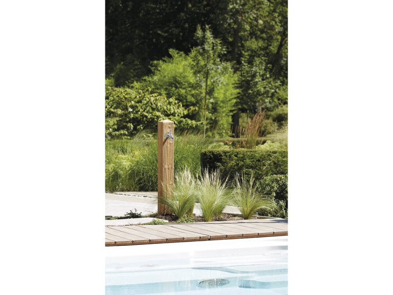Brunnen "Wood" - Helles Holz - 100 x 13 x 13 cm