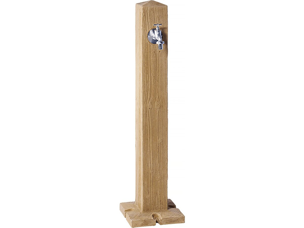 Brunnen "Wood" - Helles Holz - 100 x 13 x 13 cm