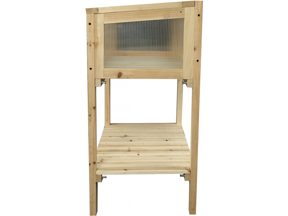Gemüsegartenquadrat aus Holz auf Füßen "Rose" - 79 x 40 x 79,5 cm