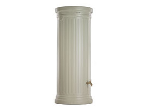 Zylindrischer Wassersammler „Romaine“ – 1.000 l – Sand