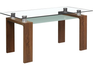 Esstisch "Eva" - 150 x 80 x 75 cm - Braun
