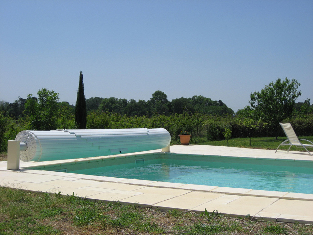 Volet roulant hors sol "Sylver Roll "- 7 x 3.5 m