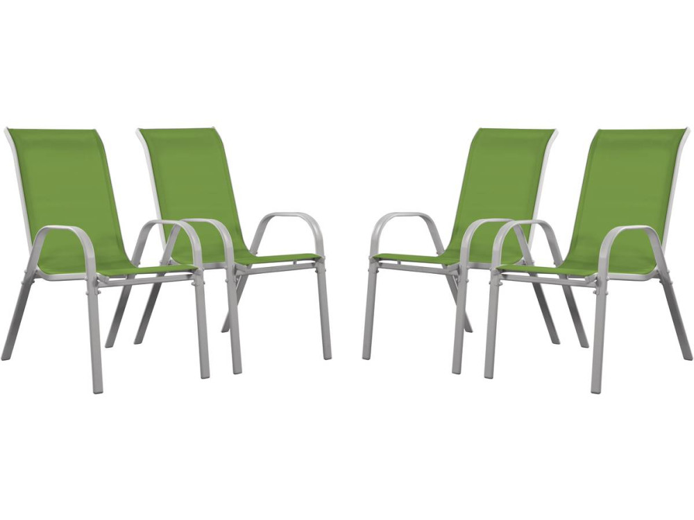 Gartensessel Textilen Cordoba - Phoenix - 4er-Set
