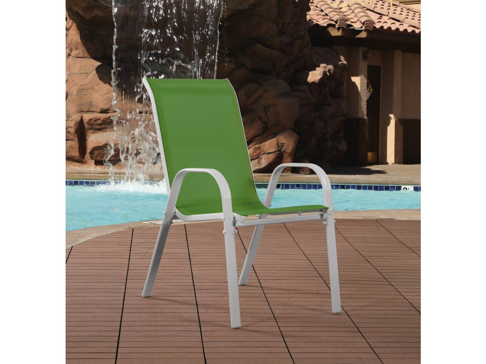 Gartensessel Textilen Cordoba - Phoenix - 4er-Set