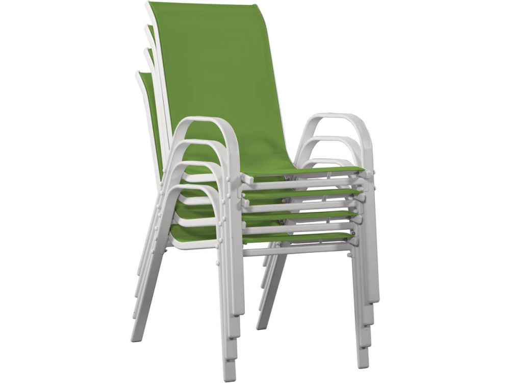 Gartensessel Textilen Cordoba - Phoenix - 4er-Set