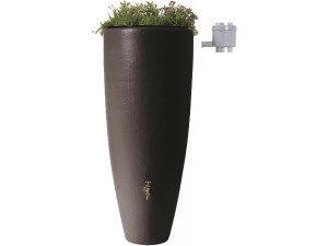 2-in-1-Set mit herausnehmbarem Blumenkasten – 300 l – Mokka