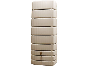 Wandbehälter-Set "Slim“ – 500 Liter – Sandfarben