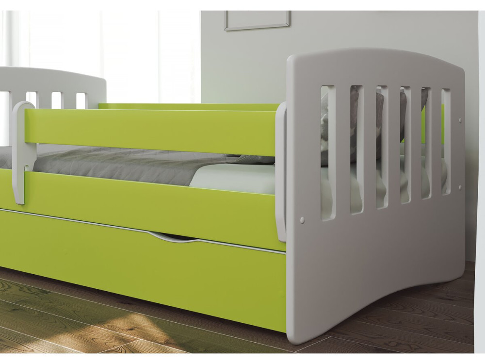 Lit enfant "classic" - 160 x 80 cm - Vert