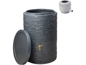 Kit "Arondo" - 400 L - Gris graphite