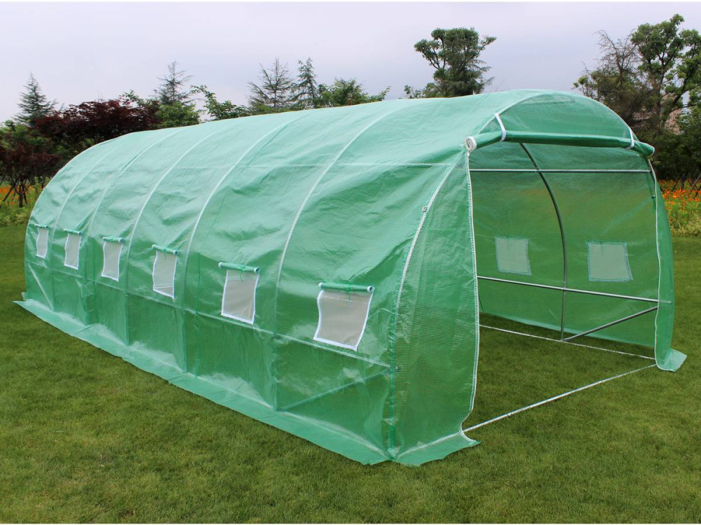 TUNNELGEWÄCHSHAUS FÜR DEN GARTEN ALTHEA - 18 M² - 6 X 3 X 2 M