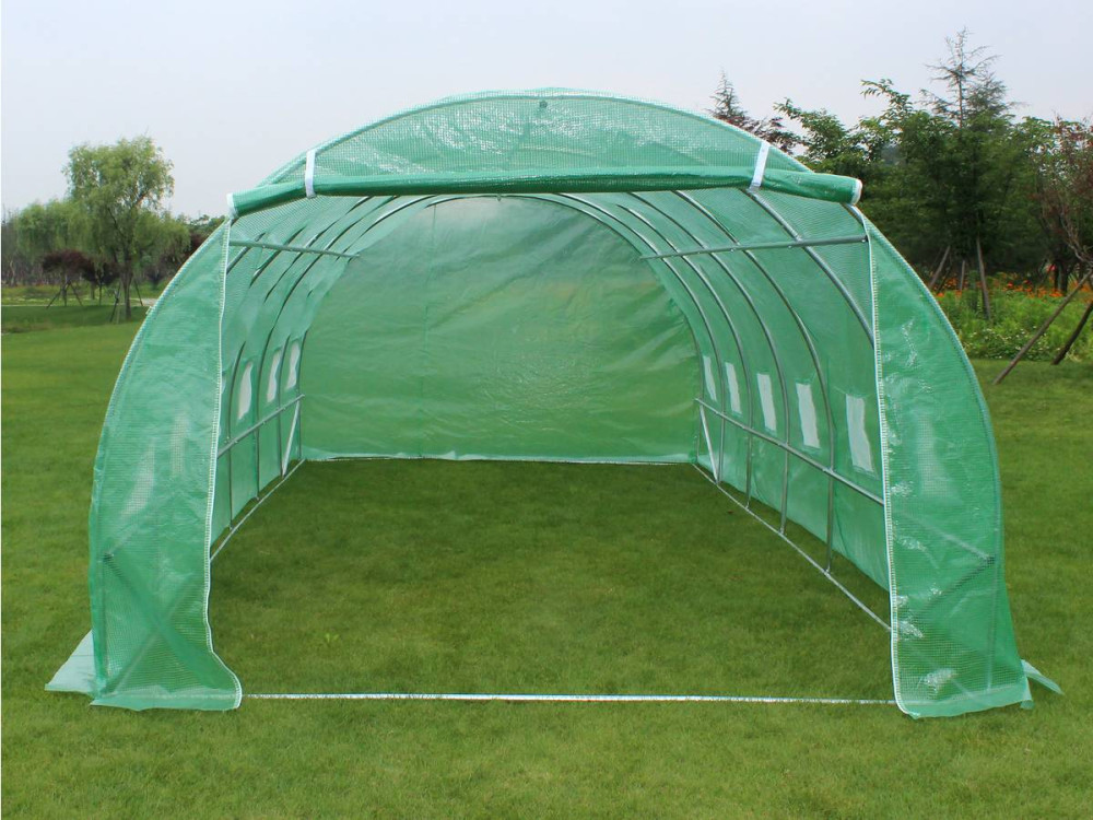 TUNNELGEWÄCHSHAUS FÜR DEN GARTEN ALTHEA - 18 M² - 6 X 3 X 2 M