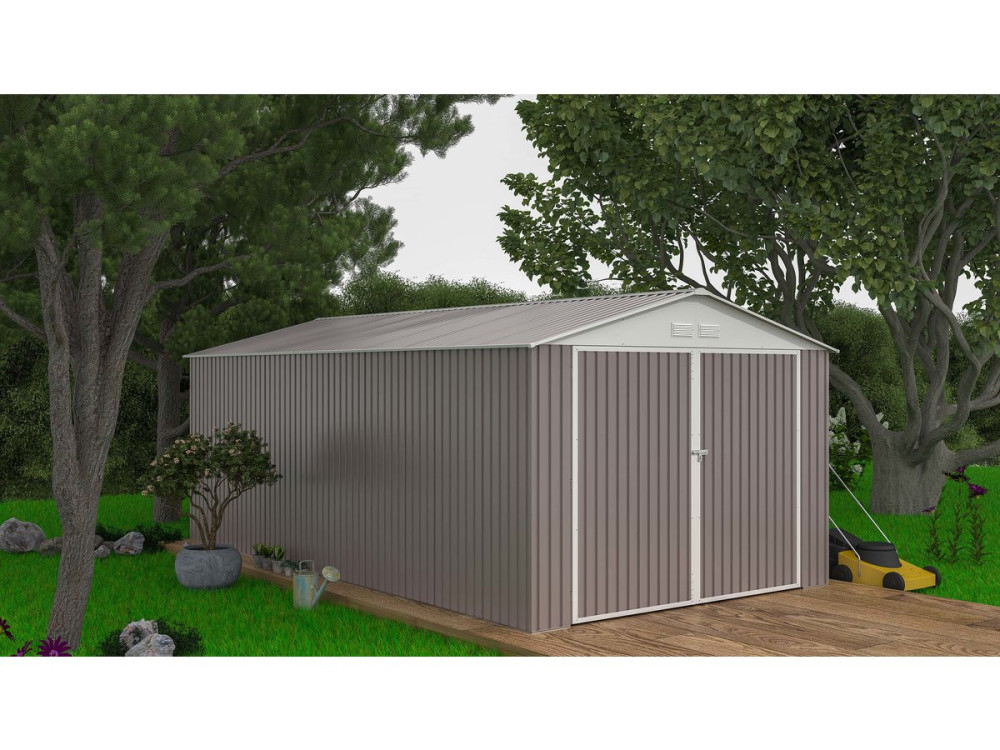 Metallgarage „Nevada“ mit Flügeltür - 18,56 m²