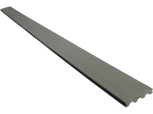 Terrassendielen 3er-Set aus Vollverbundstoff - Länge: 2,4 m -1 m2- Grau