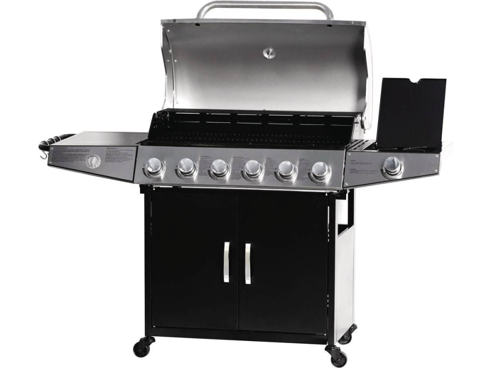 Gasgrill "Party 7" - 7 Brenner, davon 1 Seitenbrenner - 20,9 kW