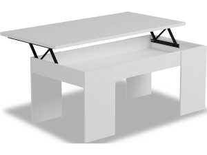 Couchtisch "Diana" - 102 x 50 x 43 cm - Weiß