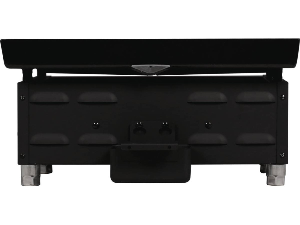 Plancha "Presto 2" - 2 Brenner - 5 kW - Grau