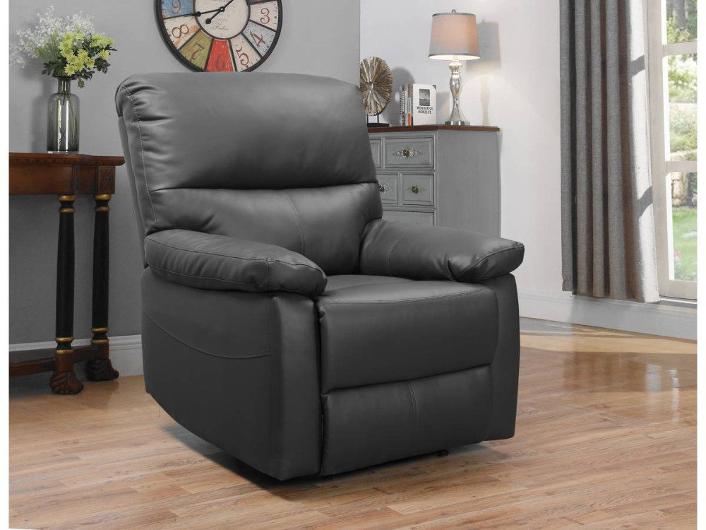 Relax-Sessel "Lincoln" - 90 x 89 x 103 cm - Grau