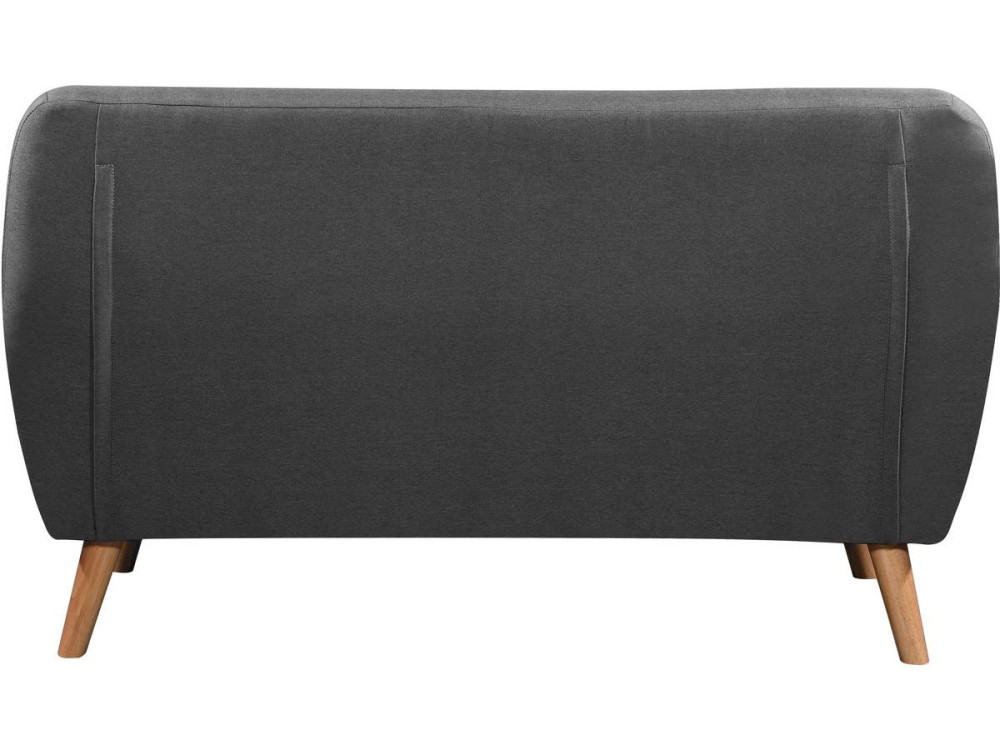 Sofa aus Stoff "Cody" - 145 x 77 x 84 cm - 2-Sitzer - Grau