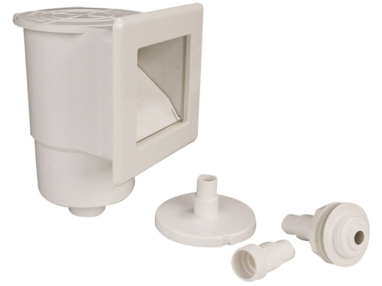 Mini-Skimmer mit Mund - Weiß