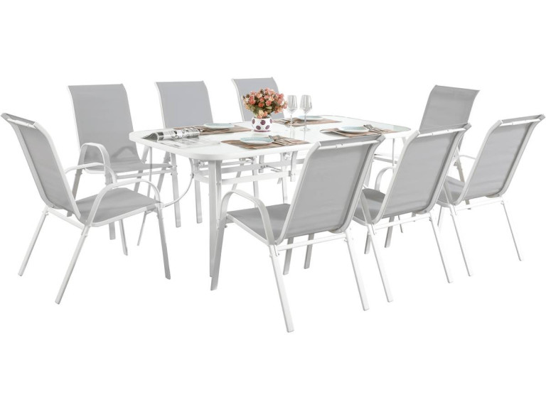 Gartenlounge "Cordoba XL 180" - Phoenix - Grau