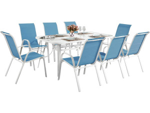 Gartenlounge "Cordoba XL 180" - Phoenix - Blau