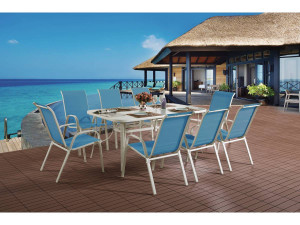 Gartenlounge "Cordoba XL 180" - Phoenix - Blau 2