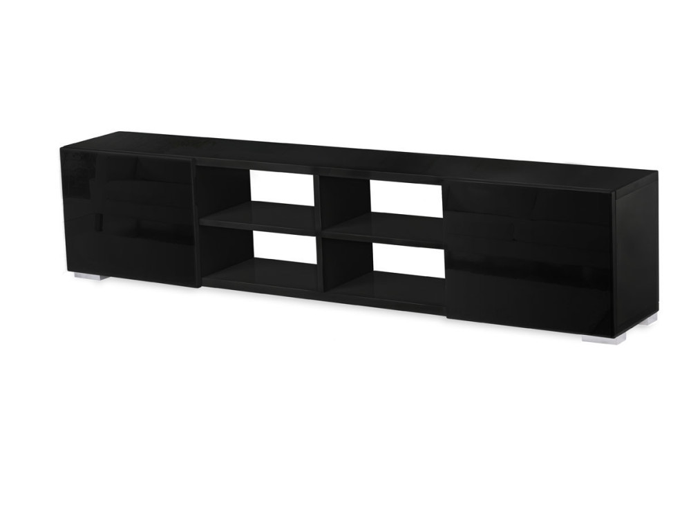 TV Möbel "Alicia" - 185 x 30 x 42,5 cm - Schwarz