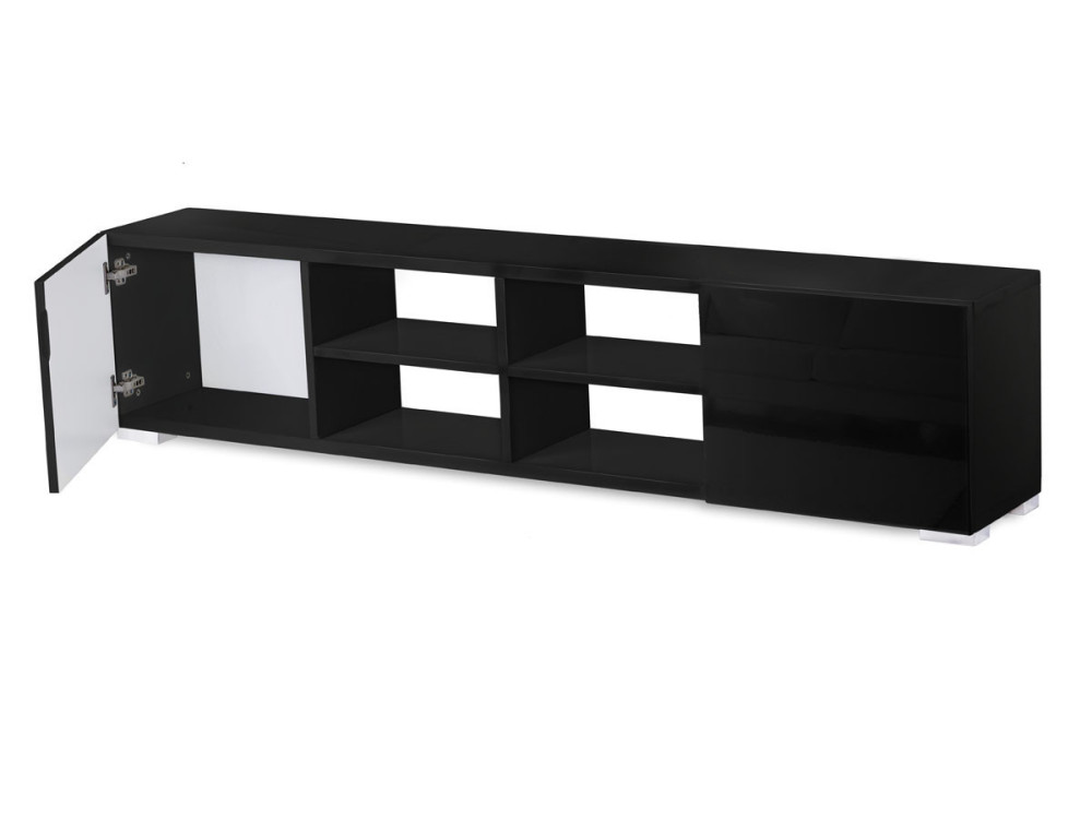 TV Möbel "Alicia" - 185 x 30 x 42,5 cm - Schwarz