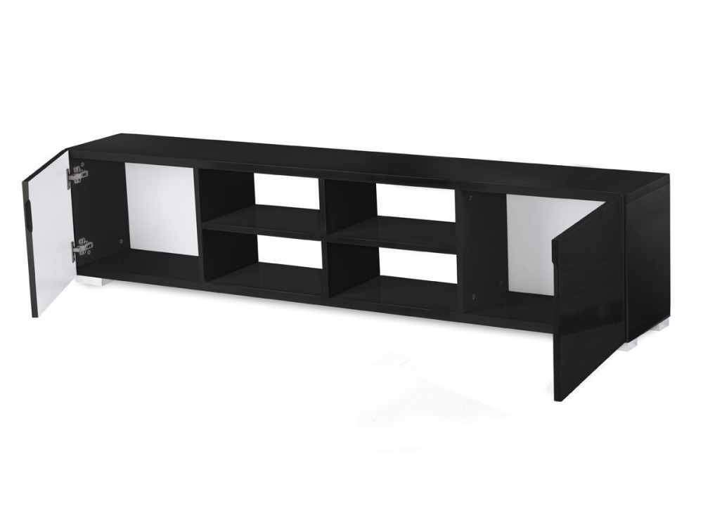 TV Möbel "Alicia" - 185 x 30 x 42,5 cm - Schwarz