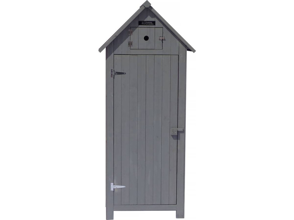 Gartenschrank "Cabanon"  - 77 x 54,5 x 179 cm - Anthrazit