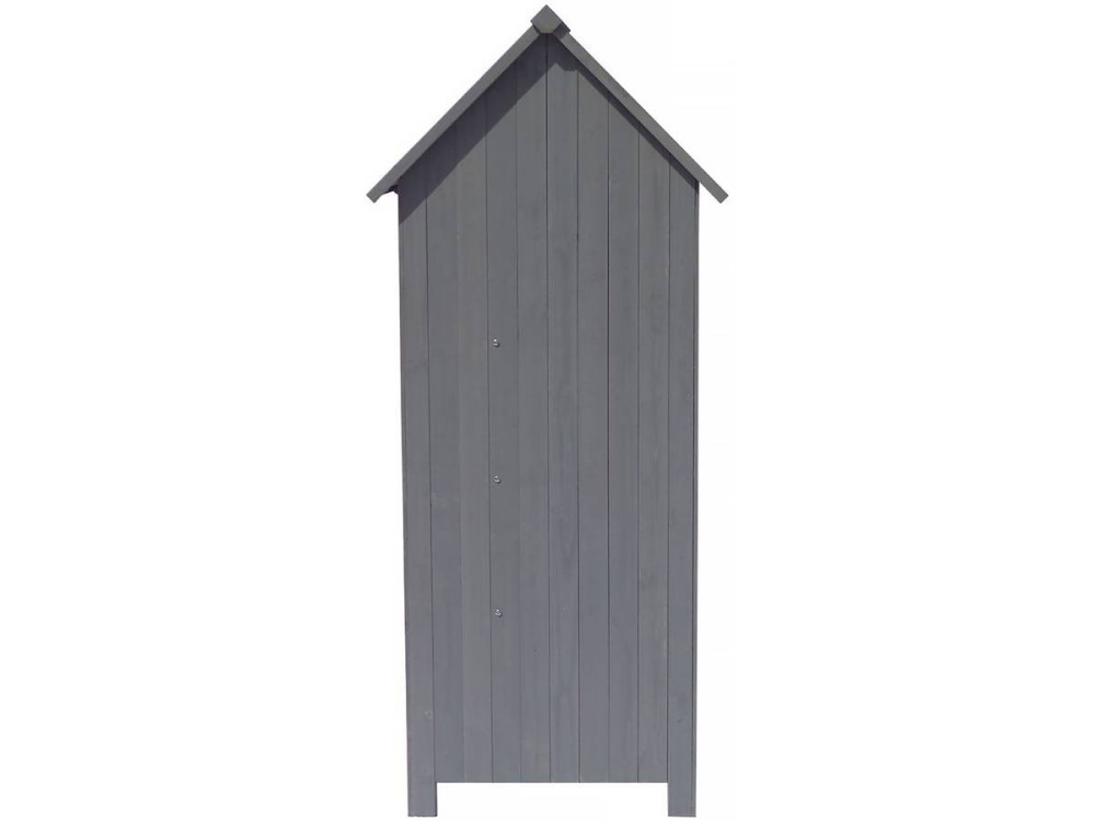 Gartenschrank "Cabanon"  - 77 x 54,5 x 179 cm - Anthrazit