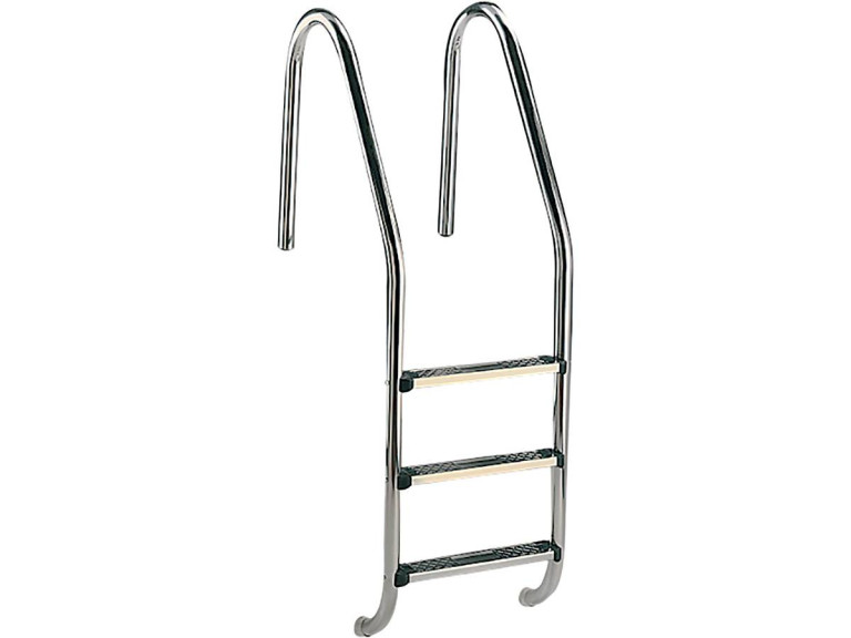 Standard-Poolleiter - 5 neutrale Stufen - Edelstahl