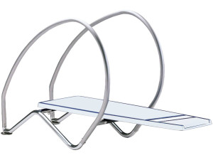 Flexibles Spülbecken "Dynamic mit Bügeln" - 200 x 147.1 x 60 cm - Weiß