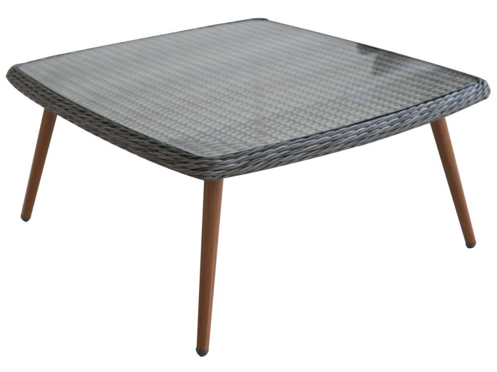 Gartenlounge-Set aus Polyrattan "Milazzo" - Florida - Grau