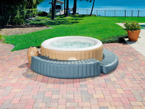 Ausstattung für aufblasbaren Whirlpool 4/6 Personen "Lay-Z Spa Surround"