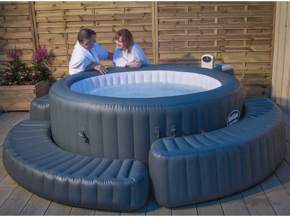 Ausstattung für aufblasbaren Whirlpool 4/6 Personen "Lay-Z Spa Surround"