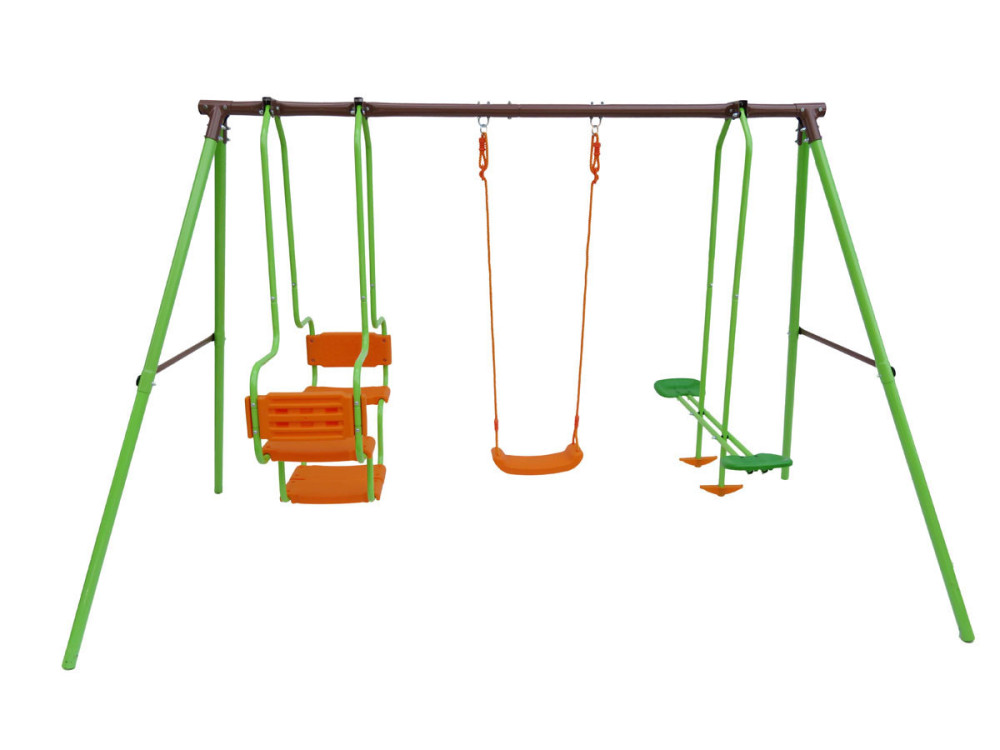Kinderschaukel aus Stahl "Eva" - 1,96 m - 3 Elemente